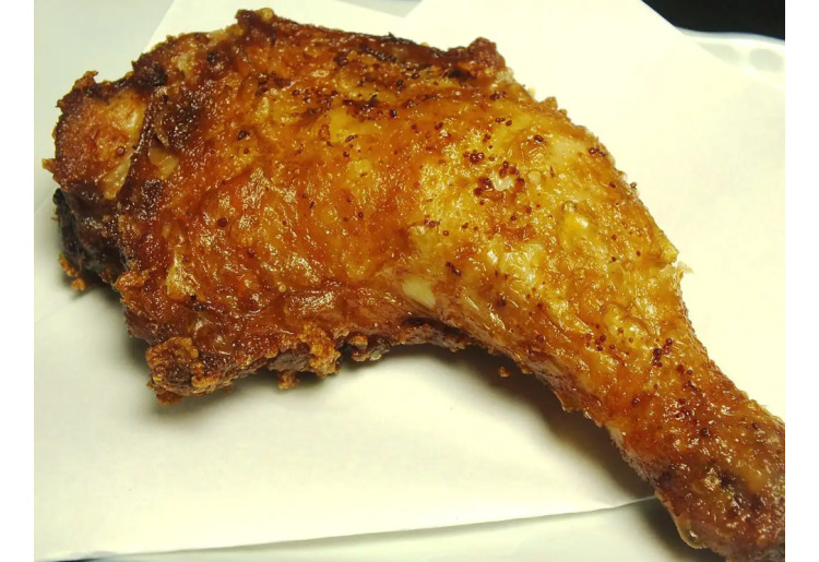骨付きもも揚げ